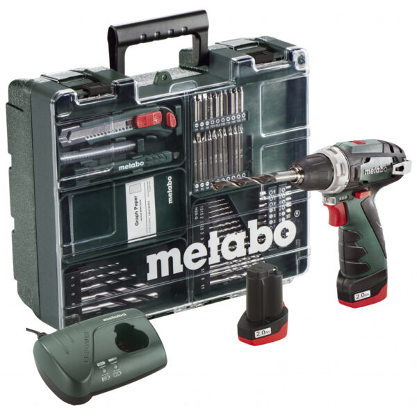 Акумулаторен винтоверт METABO POWERMAXX BS BASIC SET 10.8V 34Nm 2x2Ah