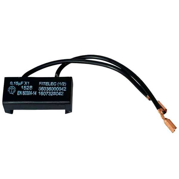 Кондензатор Bosch за четков шлайф GEB 1000, GWS 6-100, GWS 10-125 C, GWS 14-125 CE, GWS 14-150 CE, PG19
