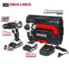 Бормашина & Винтоверт безчеткови RDI-CDB04W&HID01W 2x2AhCase