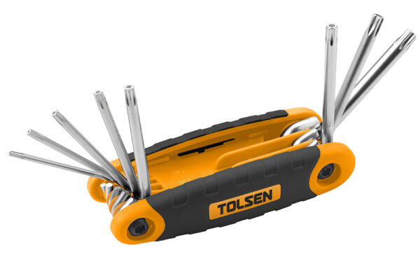 Комплект Torx 8 бр. T9 – T40   TOLSEN   CrV