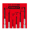 Отвертки комплект за фина механика SB/ PH 6бр. Stanley - Image 2