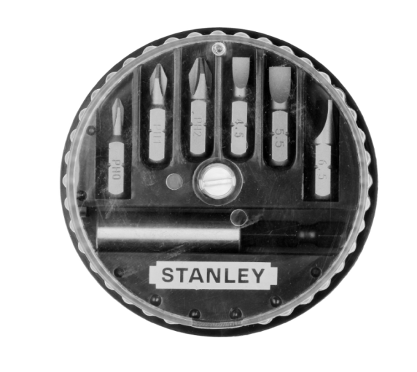 Комплект битове PH/ PZ/ SB с магнитен държач 1/4“, 25mm, 7бр. Stanley