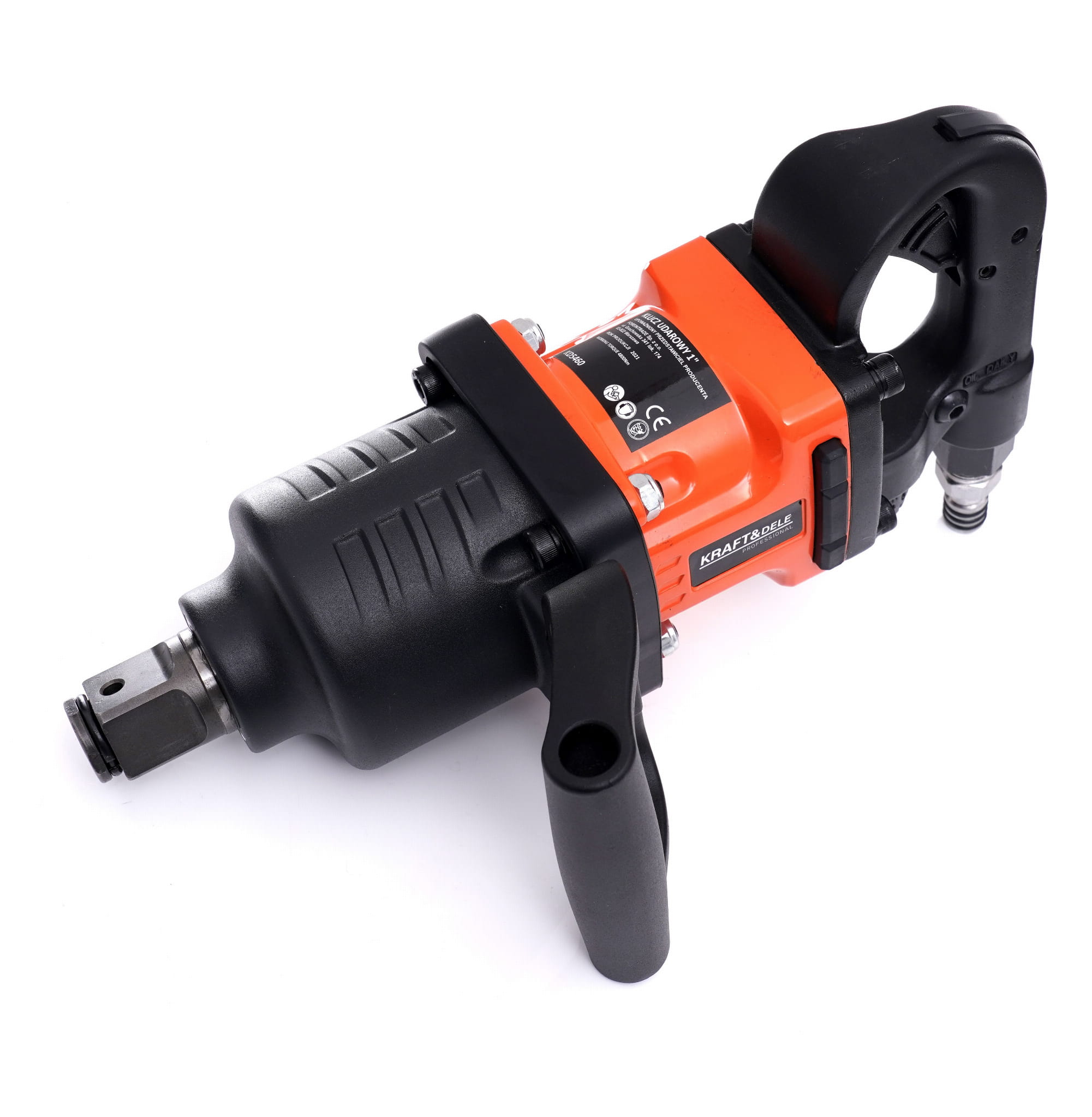 Гайковерт с къс шпиндел 1″ (пневматичен) 4800Nm