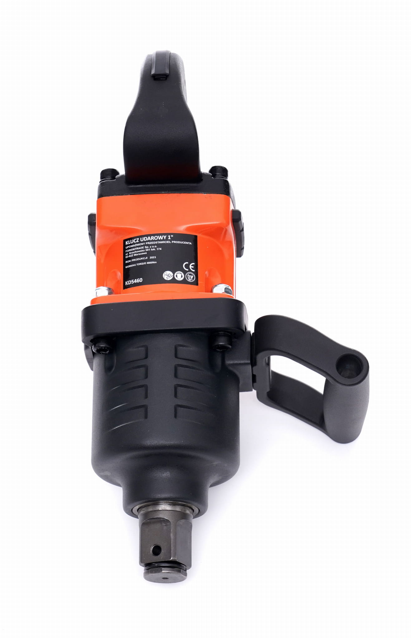 Гайковерт с къс шпиндел 1″ (пневматичен) 4800Nm