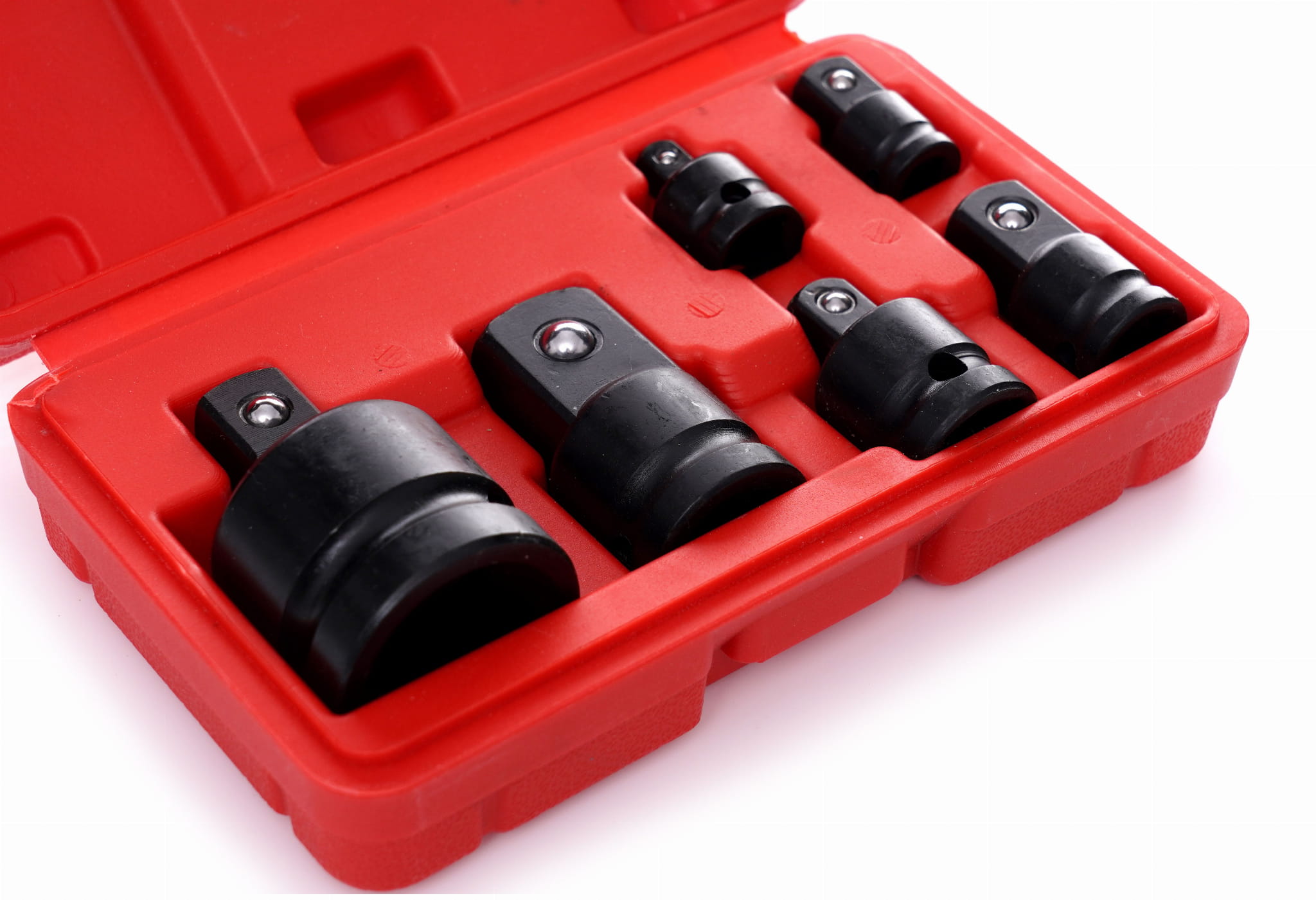 Комплект ударни адаптери KRAFT&DELE KD10524, 1/4″, 3/8″, 1/2″, 3/4″, 6 броя