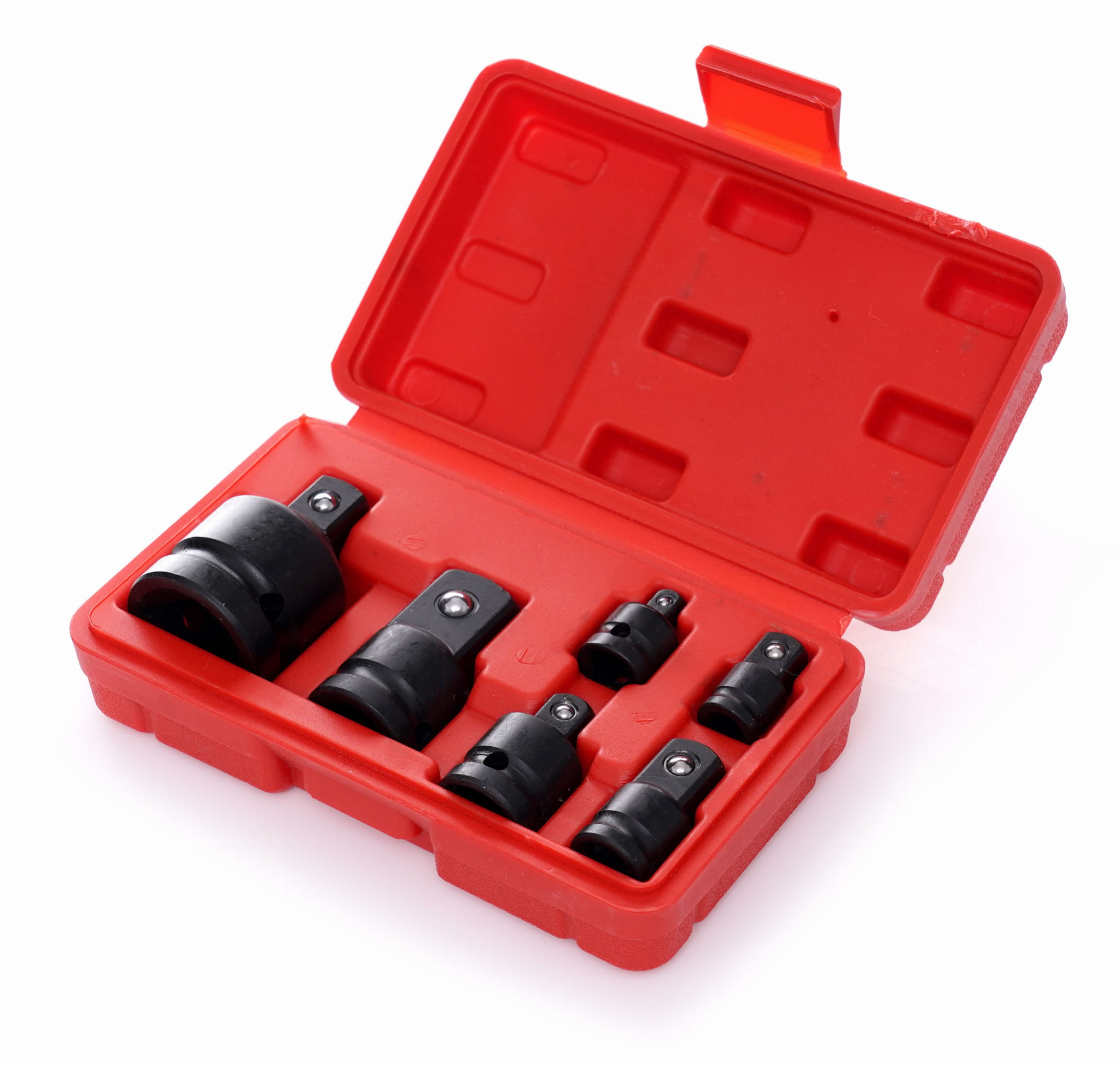 Комплект ударни адаптери KRAFT&DELE KD10524, 1/4″, 3/8″, 1/2″, 3/4″, 6 броя