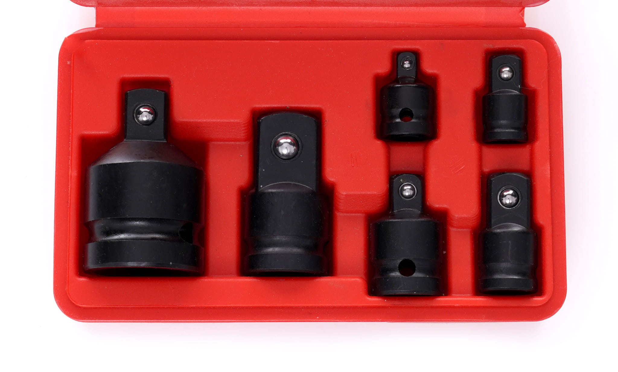 Комплект ударни адаптери KRAFT&DELE KD10524, 1/4″, 3/8″, 1/2″, 3/4″, 6 броя