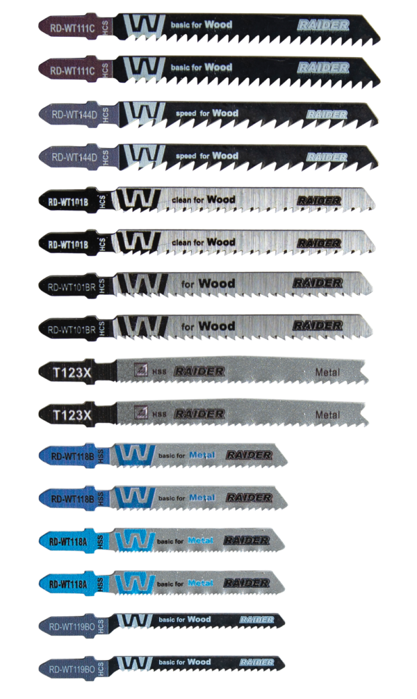 Комплект прободни ножове за дърво и метал HCS+ HSS „Т“