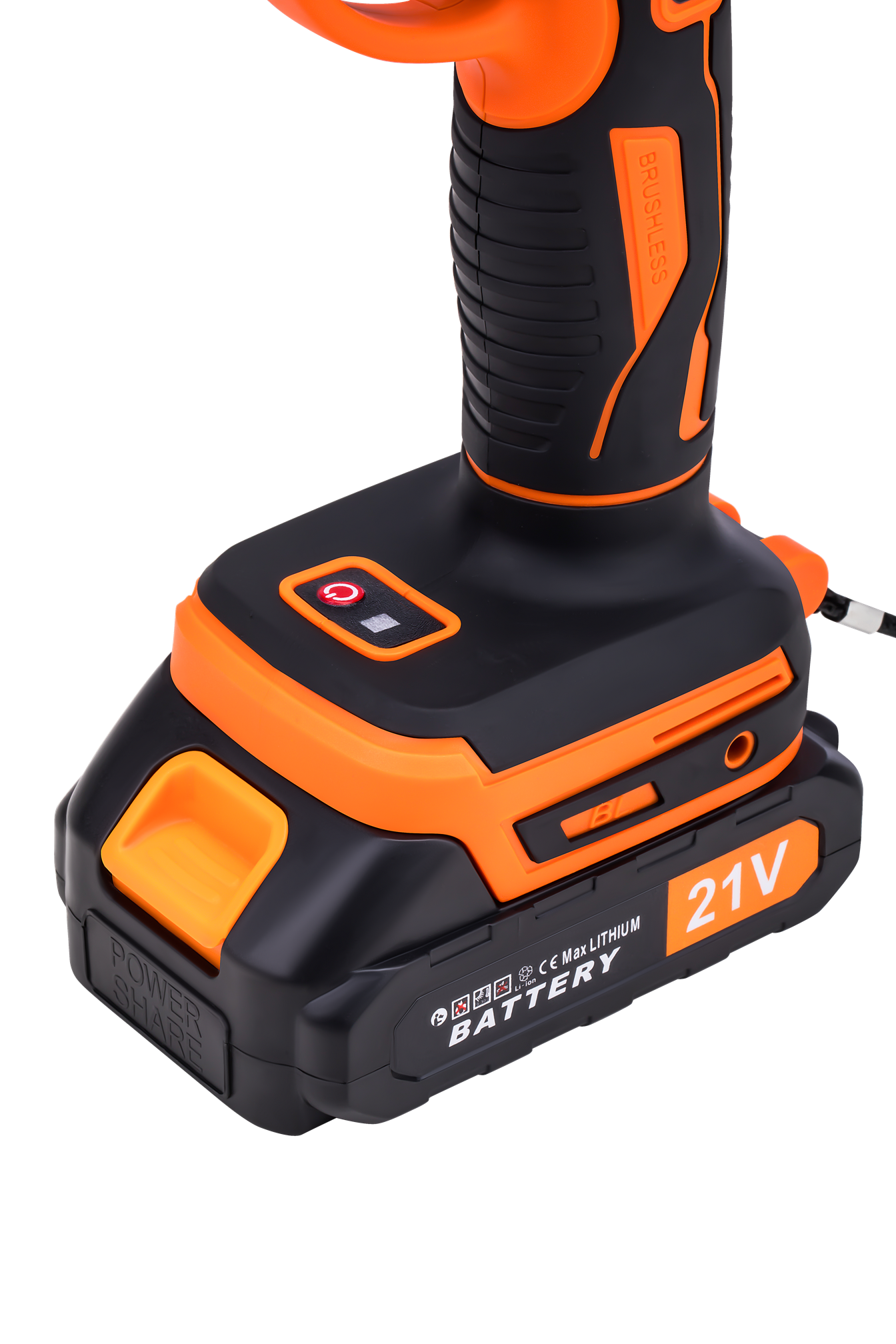 Aкумулаторна градинска ножица, 21V/ 2x2Ah