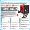 Телоподаващ апарат, CO2, 170А, MIG-MAG, TELMIG 180/2 TURBO 230V, Telwin, 821055 - Image 4