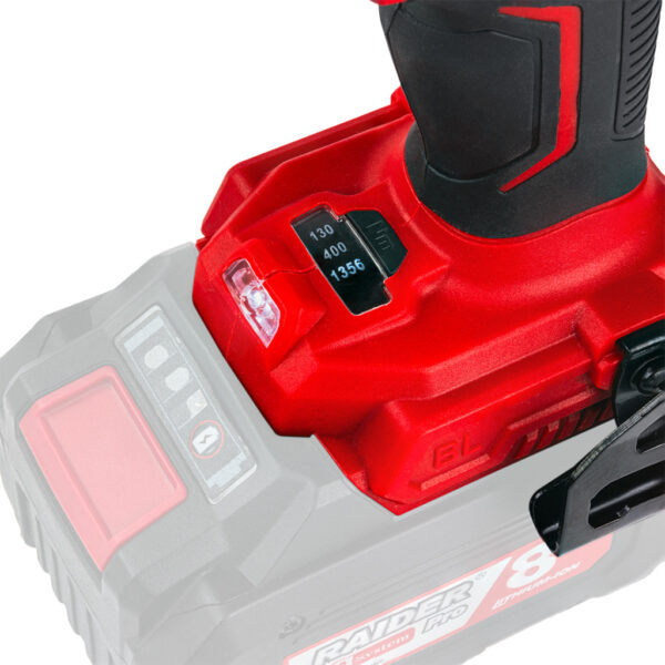 R20 Гайковерт безчетков 1/2″ 2000Nm 3-ск.LED Solo RDP-BBIW20