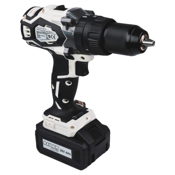 Бормашина ударна безч. 20V 2-ск. 4Ah 155Nm куфар RDI-CDB03W