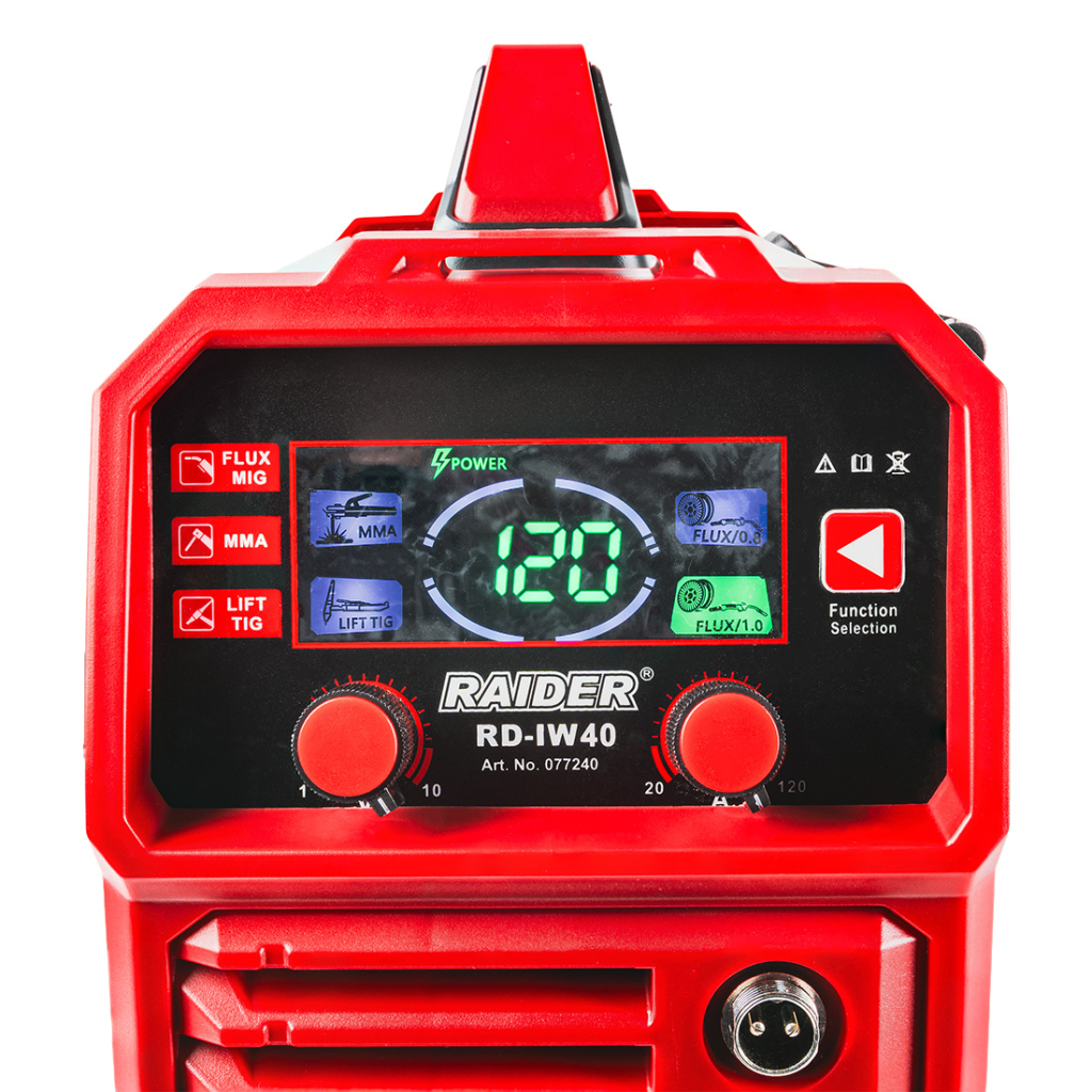 Инверторен електрожен 2в1 MIG/MAG gasless & MMA 120A RD-IW40