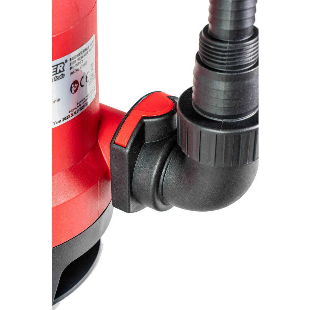 Помпа водна потопяема 750W 1″ 233L/min 8m 35mm RD-WP72