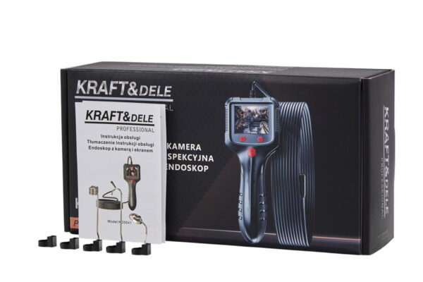 Акумулаторна инспекционна камера KRAFT&DELE KD5541, 3 Ah, 2.4″