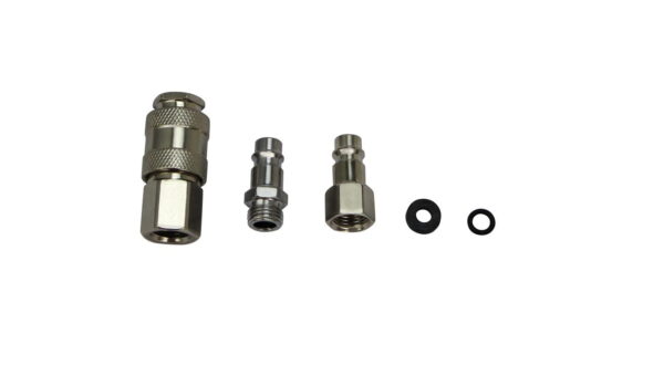 Пневматични накрайници за бърза връзка KRAFT&DELE KD2124, ¼“, ½“, 3 броя