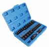 Комплект битове TORX T8-T60 и вложки профил E E4-E20 1/4 3/8 1/2 25 части / S-H2548T - Image 2