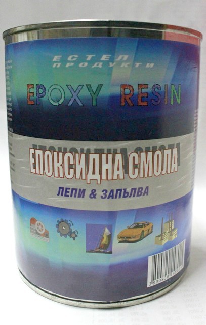 Епоксидна смола 1kg.+ втвърдител 100gr. Естел