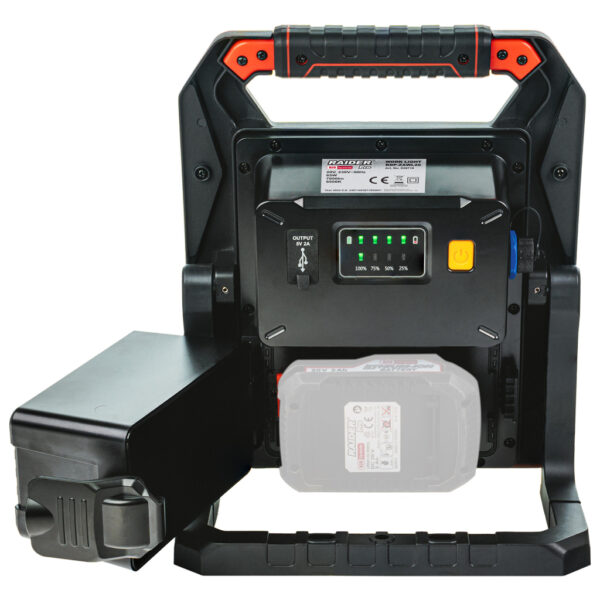 R20 Лампа AC/DC 65W 7000lm Dimmer USB AL Solo RDP-ZAWL20