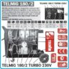 Телоподаващ апарат, CO2, 170А, MIG-MAG, TELMIG 180/2 TURBO 230V, Telwin, 821055 - Image 3
