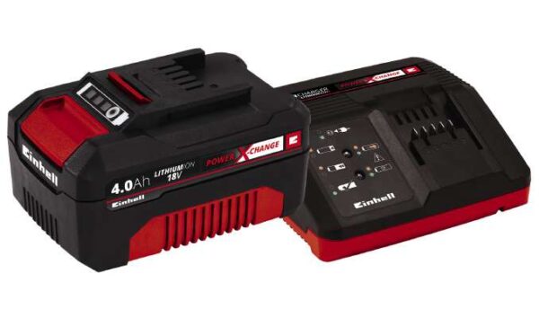 СТАРТОВ КОМППЛЕКТ POWER X-CHANGE 18 V / 4,0 AH – ЗАРЯДНО УСТРОЙСТВО 18 V / 30 MIN С 1 БР. АКУМ.БАТЕРИЯ 18 V / 4000 MAH