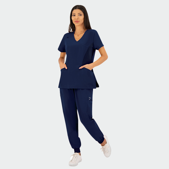 Туника JUSTINA, цвят тъмносин