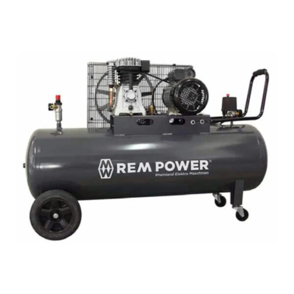 КОМПРЕСОР 200Л E 400/9/200 397Л/МИН 9BAR  230V REM POWER