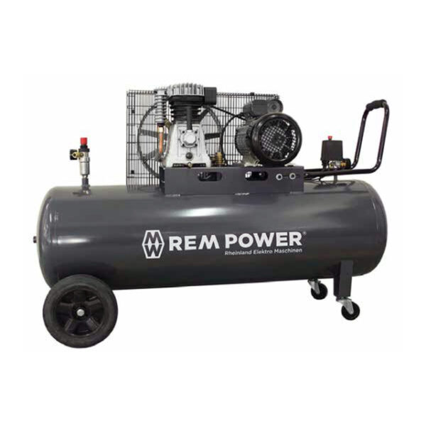 Компресор REM Power E 501/9/200, 3000 W, 400 V, 9 bar, 200 л