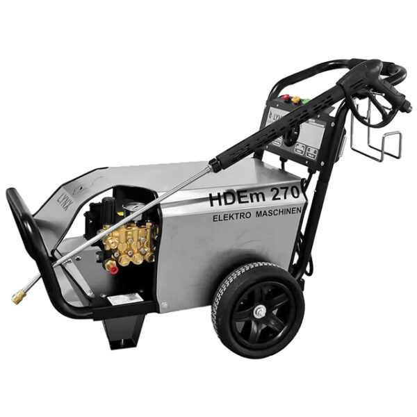 Водоструйка REM Power HDEm 220, Мощност 5500 W, налягане 210 bar, дебит 900 л/ч