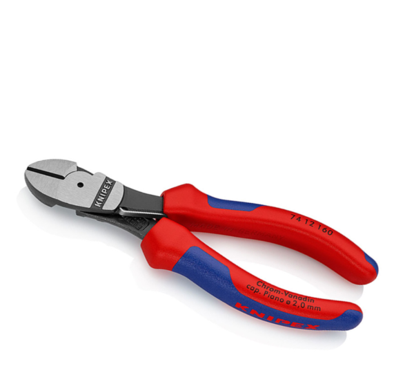 Клещи резачки странични усилени 160mm Knipex 74 12 160