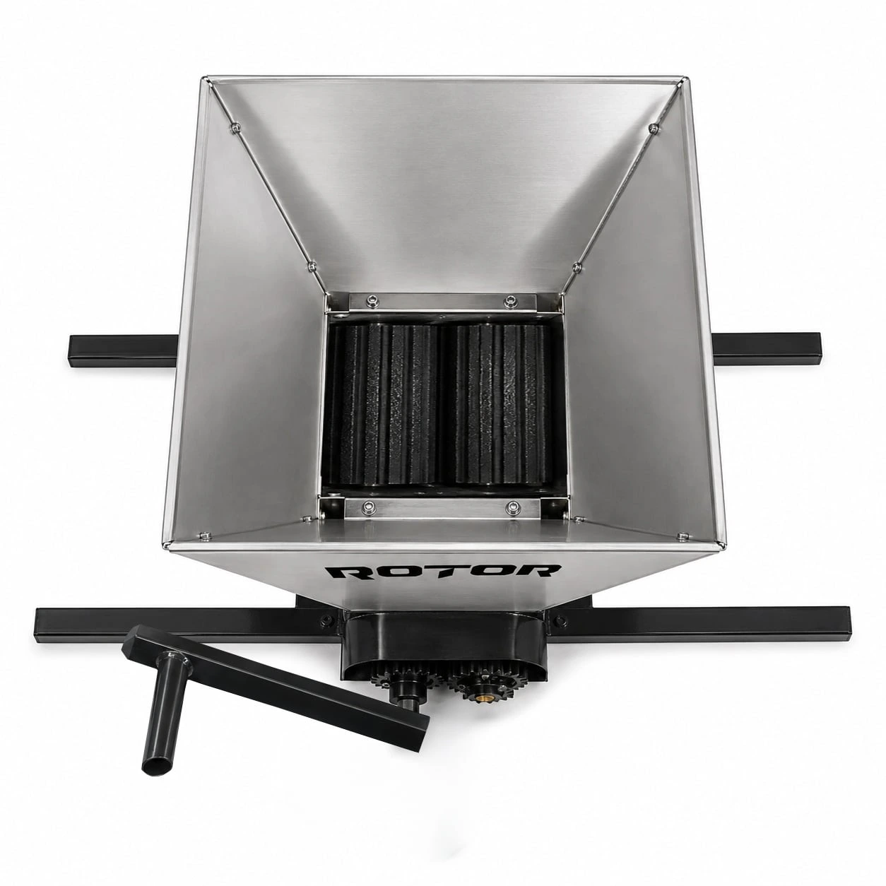 Ръчна гроздомелачка ROTOR HGP-50S Inox, 28 л, 180 кг/ч