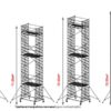 Алуминиево професионално скеле AS3000-9м Aronbg - Image 2