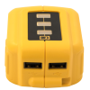 Адаптор за акумулаторна батерия с изходящ USB порт USB 5 V, 10.8-18 V, DCB090 , DeWALT - Image 2