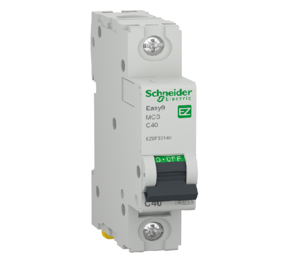 Автоматичен прекъсвач Schneider Electric еднополюсен за DIN шина 10A, 230V, 6kA, 1P Easy 9