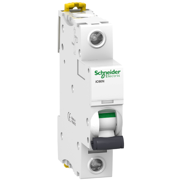 Автоматичен прекъсвач Schneider Electric еднополюсен за DIN шина 16A, 230V, 6kA, 1P Acti 9 iC60