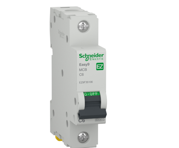 Автоматичен прекъсвач Schneider Electric еднополюсен за DIN шина 16A, 230V, 6kA, 1P Easy 9