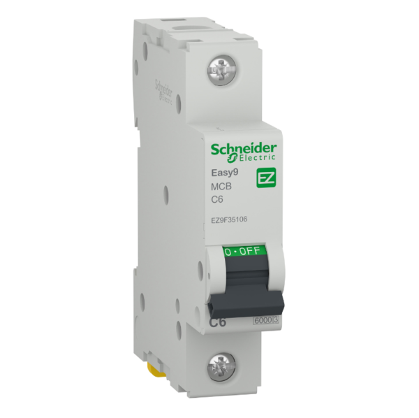 Автоматичен прекъсвач Schneider Electric еднополюсен за DIN шина 32A, 230V, 6kA, 1P Easy 9