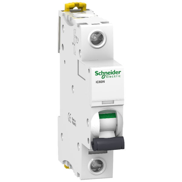 Автоматичен прекъсвач Schneider Electric еднополюсен за DIN шина 3A, 230V, 6kA, 1P, Acti 9 iC60