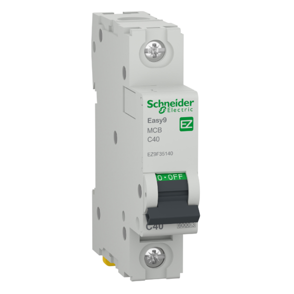 Автоматичен прекъсвач Schneider Electric еднополюсен за DIN шина 63A, 230V, 6kA, 1P Easy 9