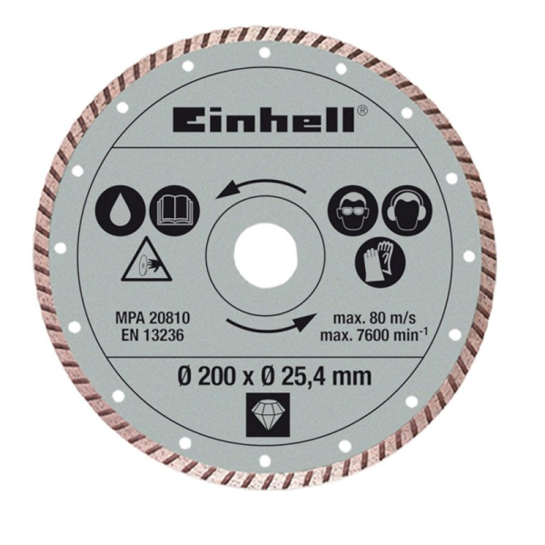 Диамантен диск EINHELL TURBO за TE-TC 620 U