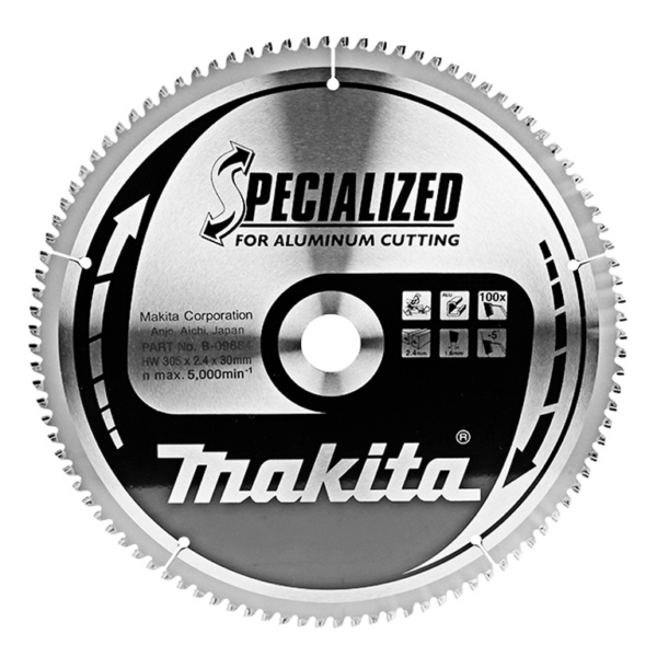 Диск метален HM за рязане универсален 305x30x2.4 мм, 100 z, Specialized „Makita“