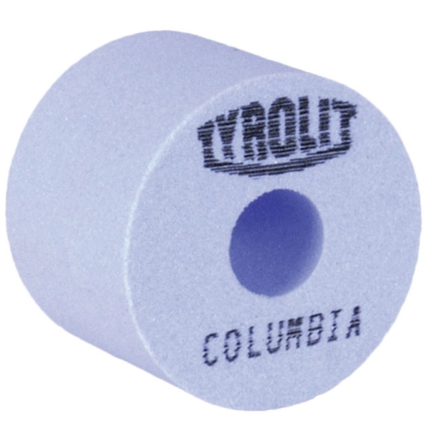 Диск Tyrolit керамичен за шлайфане от алуминиев оксид 25x25x10 мм, прав цилиндричен, 97A 802 I5 V112/80