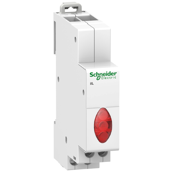 Индикатор, червен Schneider Electric светодиоден за DIN шина 10A, 400V, Acti 9 iIL