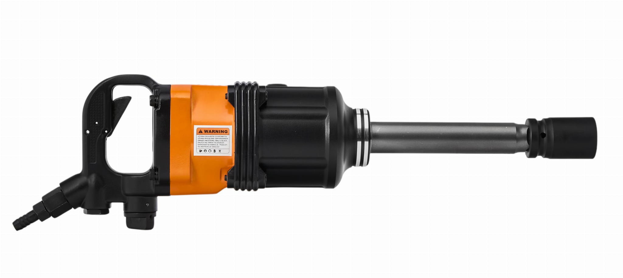 Пневматичен ударен гайковерт 5500Nm – Гайковерт в куфар + 2бр. вложки 1140 л/мин