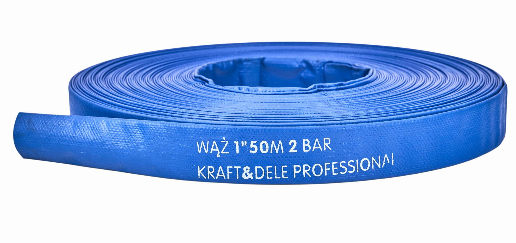 Плосък маркуч за вода, 1″, 50 м