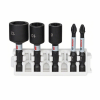 Комплект битове PH/PZ/SB/TX/SW с магнитен държач 5 бр., 1/4", Impact Control Multi Construction , Bosch