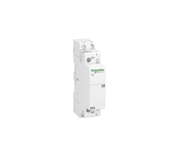 Контактор Schneider Electric модулен автоматичен 1P, 1NO, 230V, 25A Acti 9 iCT