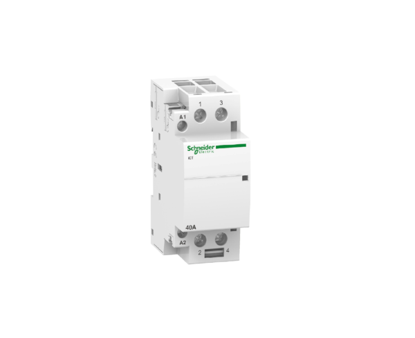 Контактор Schneider Electric модулен автоматичен 2P, 2NO, 230V, 40A, Acti 9 iCT