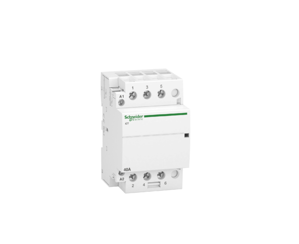 Контактор Schneider Electric модулен автоматичен 3P, 3NO, 230V, 40A, Acti 9 iCT