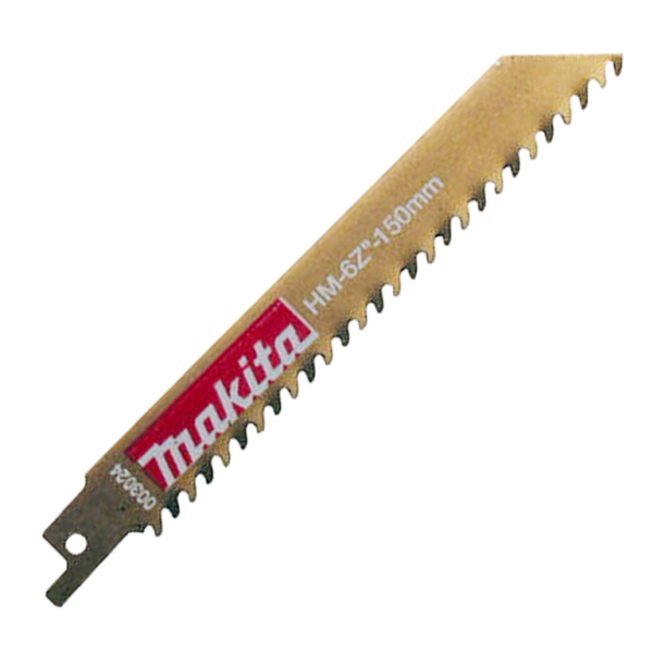 Нож за саблен трион Makita за строителни материали HW волфрамов карбид, 150 мм, 4.2 TPI